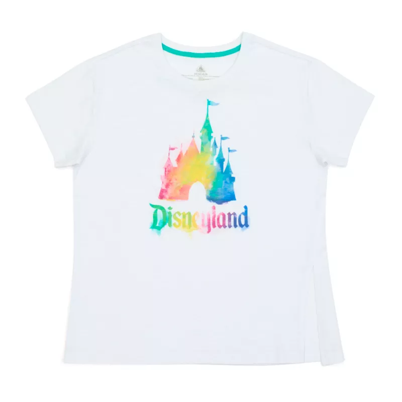 Disneyland Resort Watercolour T-Shirt For Adults 3 Disneyland Resort Watercolour T-Shirt For Adults