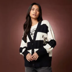 Mickey And Minnie Cardigan For Adults -Magical Ears Collectibles Shop 2325052670023M 1