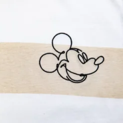 Mickey Mouse Striped Crop T-Shirt For Women -Magical Ears Collectibles Shop 2325053070009M 2