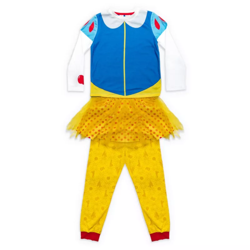 Snow White Pyjamas Set With Tutu For Girls 3 Snow White Pyjamas Set With Tutu For Girls