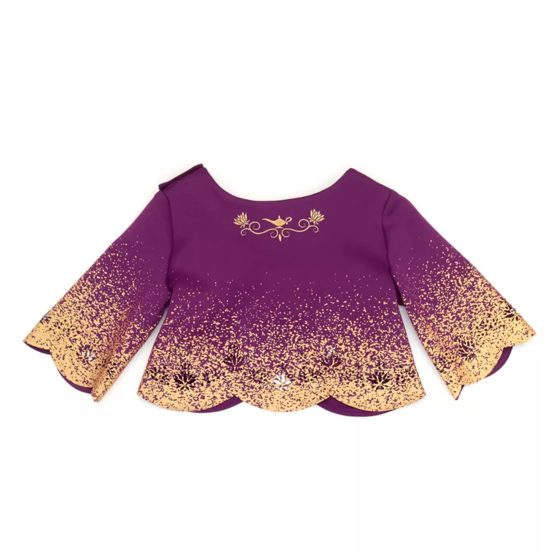 Princess Jasmine Top And Skirt Set For Girls, Aladdin 5 Princess Jasmine Top And Skirt Set For Girls, Aladdin - Image 3