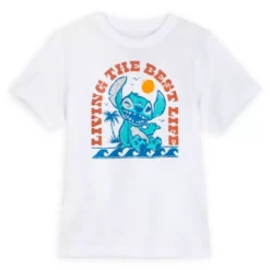 Stitch ''Living The Best Life'' T-Shirt For Kids