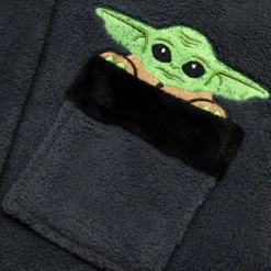 The Mandalorian Fleece Robe For Kids, Star Wars -Magical Ears Collectibles Shop 2405053070010M 3