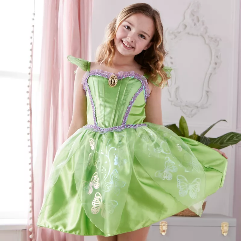 Tinker Bell Costume For Kids, Peter Pan 4 Tinker Bell Costume For Kids, Peter Pan - Image 2