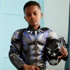 Black Panther Light-Up Costume For Kids 10 Black Panther Light-Up Costume For Kids -Magical Ears Collectibles Shop 2844052900004M 3