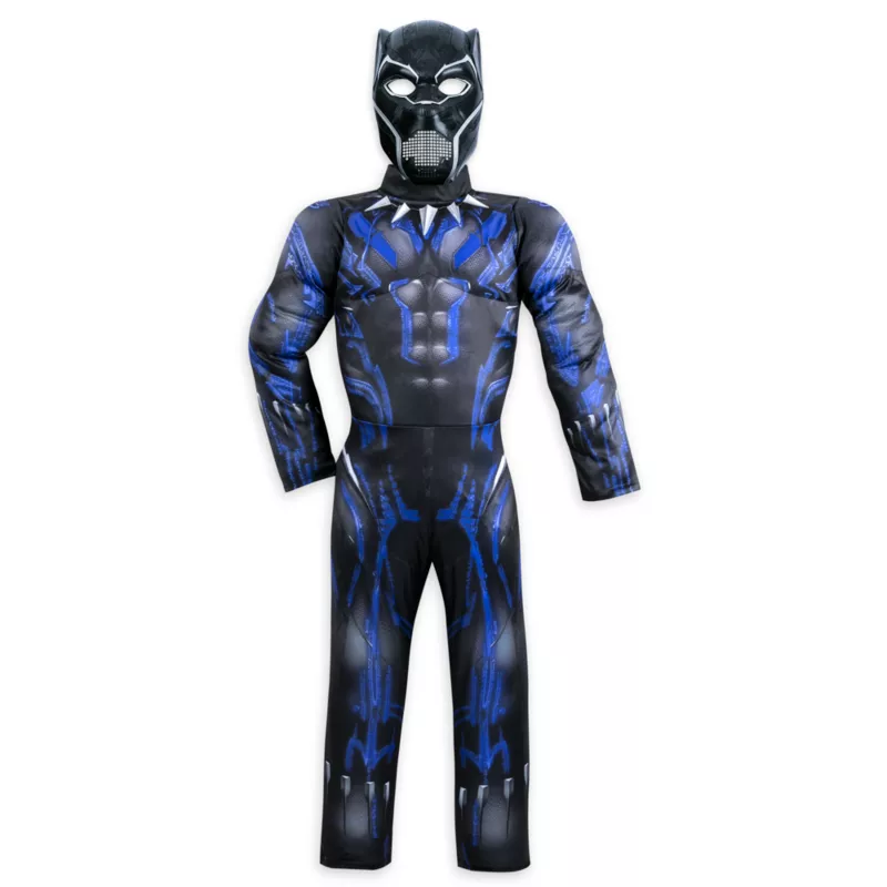 Black Panther Light-Up Costume For Kids 3 Black Panther Light-Up Costume For Kids