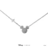 Disney Necklace Mickey Ears, Silver 2 Disney Necklace Mickey Ears, Silver -Magical Ears Collectibles Shop 348658000920