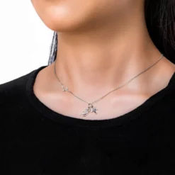 Disney Necklace Tigger, Silver -Magical Ears Collectibles Shop 348658003068 2