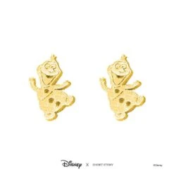 Disney Earrings Frozen Olaf, Gold 9 Disney Earrings Frozen Olaf, Gold -Magical Ears Collectibles Shop 348658020188 3