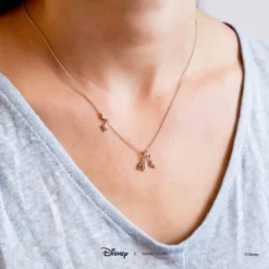 Disney Necklace Castle, Silver -Magical Ears Collectibles Shop 348658024599 2