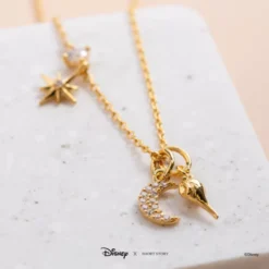 Disney Necklace Jasmine, Gold -Magical Ears Collectibles Shop 348658024612 2
