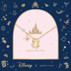 Disney Necklace Jasmine, Gold -Magical Ears Collectibles Shop 348658024612 4