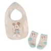 Mickey Mouse Bib And Sock Set For Baby -Magical Ears Collectibles Shop 4044051530362M