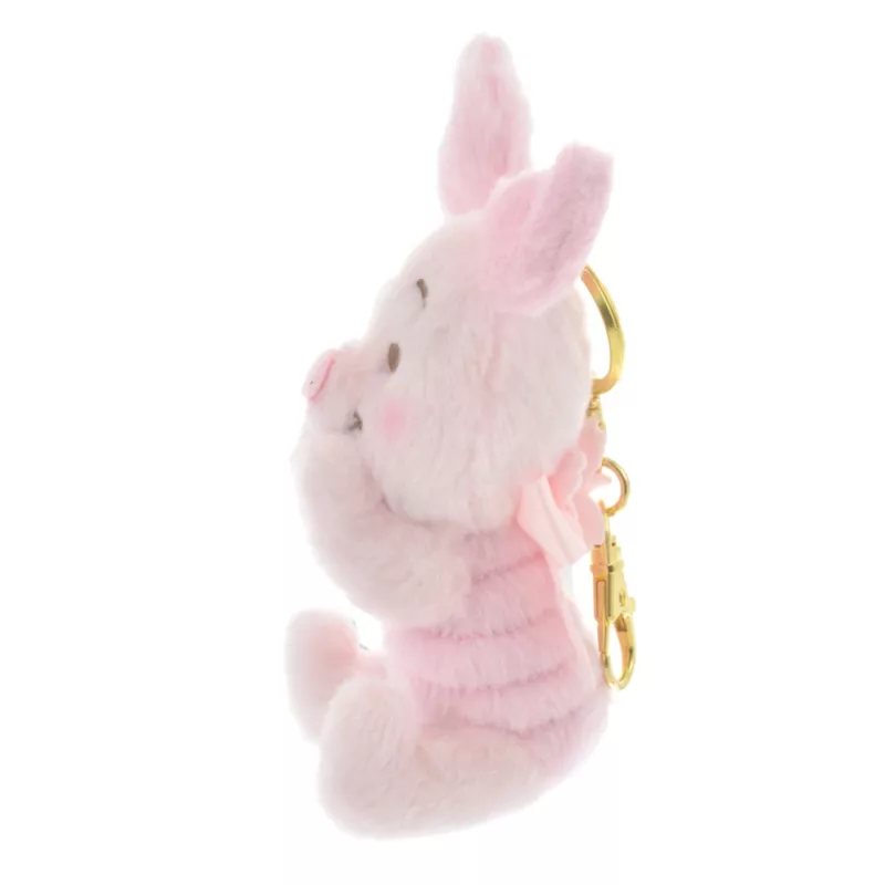 Piglet Sakura Plush Keychain 4 Piglet Sakura Plush Keychain - Image 2