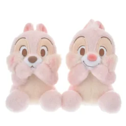 Chip & Dale Sakura Plush Keychain