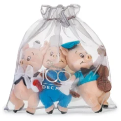 The Three Little Pigs Plush Set - Disney100 -Magical Ears Collectibles Shop 412313759399 2
