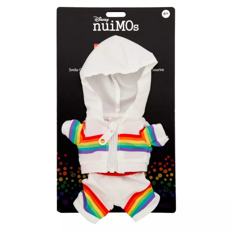 NuiMOs Small Plush Rainbow Tracksuit With T-Shirt 5 NuiMOs Small Plush Rainbow Tracksuit With T-Shirt - Image 3
