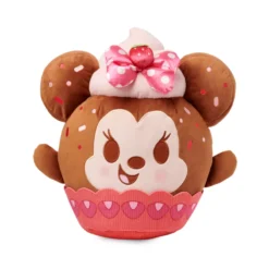 Minnie Mouse Strawberry Cupcake Disney Munchlings Scented Medium Plush – Baked Treats