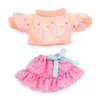 NuiMOs Small Plush Floral Skirt And Top Outfit By Brittney Lee -Magical Ears Collectibles Shop 412343300332