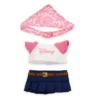 Disney NuiMOs Outfit, Denim Skirt With Disney Logo T-Shirt And Pink Bandana -Magical Ears Collectibles Shop 412343902925
