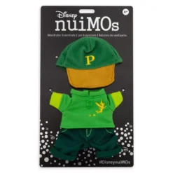 Disney NuiMOs Outfit, Peter Pan Henley With Faux-Layered Sleeves, Jeans, And Baseball Cap Outfit -Magical Ears Collectibles Shop 412343903830 2