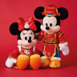 Minnie Mouse Lunar New Year Plush -Magical Ears Collectibles Shop 412503636042 1