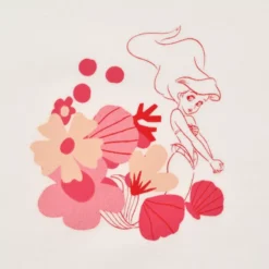 Ariel Short-Sleeve Pyjama Set, Flower Princess -Magical Ears Collectibles Shop 423263359829 5