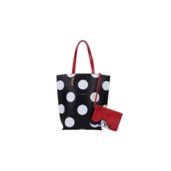 Minnie Mouse Retro Polka Dot Tote Bag -Magical Ears Collectibles Shop 427242653793 2