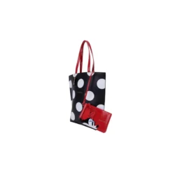 Minnie Mouse Retro Polka Dot Tote Bag -Magical Ears Collectibles Shop 427242653793 3