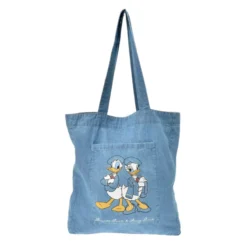 Donald & Daisy Duck Denim Tote Bag