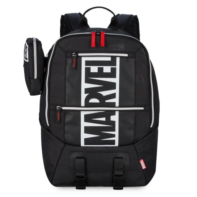 Marvel Logo Backpack And Pouch 3 Marvel Logo Backpack And Pouch