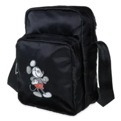 Black Mickey Mouse Genuine Mousewear Crossbody Bag 9 Black Mickey Mouse Genuine Mousewear Crossbody Bag -Magical Ears Collectibles Shop 427253274277 2