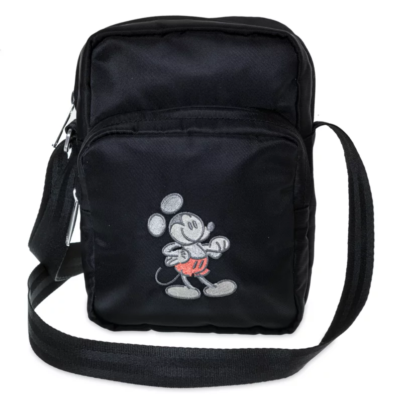 Black Mickey Mouse Genuine Mousewear Crossbody Bag 3 Black Mickey Mouse Genuine Mousewear Crossbody Bag