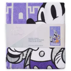Mickey Mouse And Friends Disney100 Beach Towel, Disneyland -Magical Ears Collectibles Shop 427264146051 1