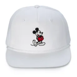 Mickey Mouse White Baseball Cap For Adults