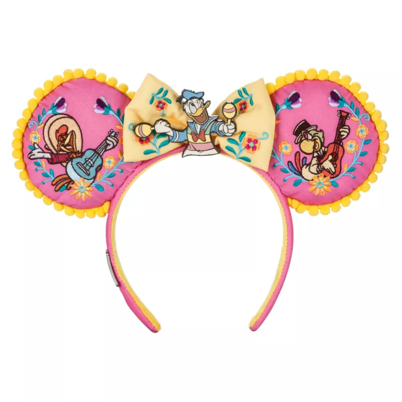 The Three Caballeros Ear Headband For Adults - Disney100 3 The Three Caballeros Ear Headband For Adults - Disney100