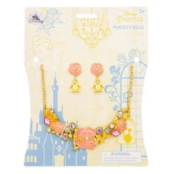 Belle Costume Jewellery Set For Kids, Beauty And The Beast -Magical Ears Collectibles Shop 428423399769 2