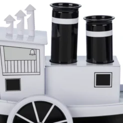 Mickey And Minnie Mouse Steamboat Willie Musical Boat - Disney100 -Magical Ears Collectibles Shop 461023943369 2