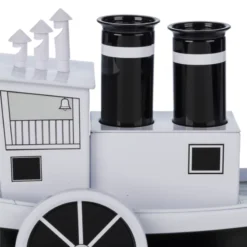 Mickey And Minnie Mouse Steamboat Willie Musical Boat - Disney100 -Magical Ears Collectibles Shop 461023943369 4