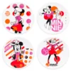 Minnie Parisienne Plates, Set Of 4 -Magical Ears Collectibles Shop 465013929425