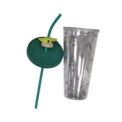 Grogu Tumbler With Straw 7 Grogu Tumbler With Straw -Magical Ears Collectibles Shop 465022988185 2