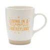 ''Living In A Fantasyland'' Castle Mug -Magical Ears Collectibles Shop 465032911289