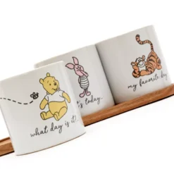 Winnie The Pooh And Friends Plant Pot Set -Magical Ears Collectibles Shop 465042483752 2