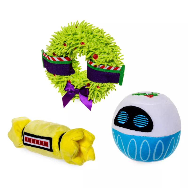 Pixar Holiday Squeaky Pet Toy Set 4 Pixar Holiday Squeaky Pet Toy Set - Image 2