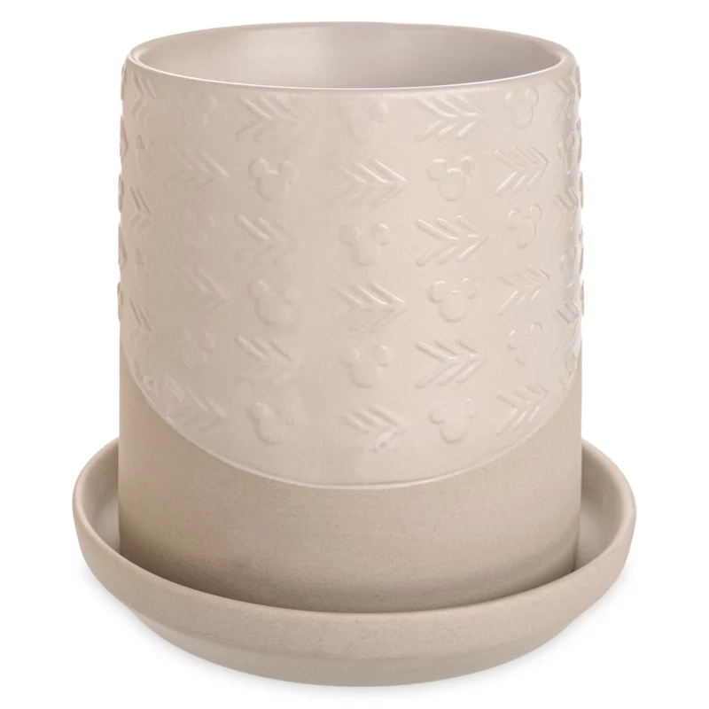 Mickey Mouse Icon Plant Pot And Saucer, Disney Homestead Collection 4 Mickey Mouse Icon Plant Pot And Saucer, Disney Homestead Collection - Image 2