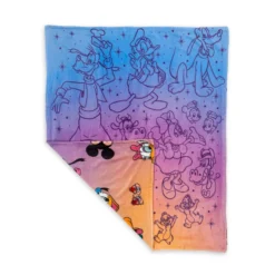 Mickey Mouse And Friends Reversible Fleece Throw -Magical Ears Collectibles Shop 465043897657 3