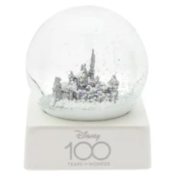 Disneyland Resort Sleeping Beauty Castle Disney100 Celebration Snow Globe -Magical Ears Collectibles Shop 465053583236 2