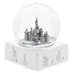 Disneyland Resort Sleeping Beauty Castle Disney100 Celebration Snow Globe -Magical Ears Collectibles Shop 465053583236 3