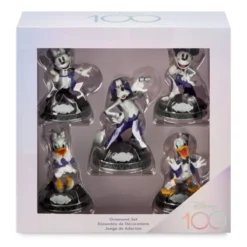 Mickey And Friends Disney100 Celebration Sketchbook Hanging Ornament Set -Magical Ears Collectibles Shop 465053742961 3