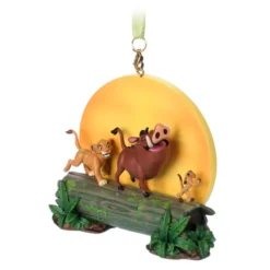 Simba, Timon, And Pumbaa Sketchbook Ornament, The Lion King -Magical Ears Collectibles Shop 465062913185 2